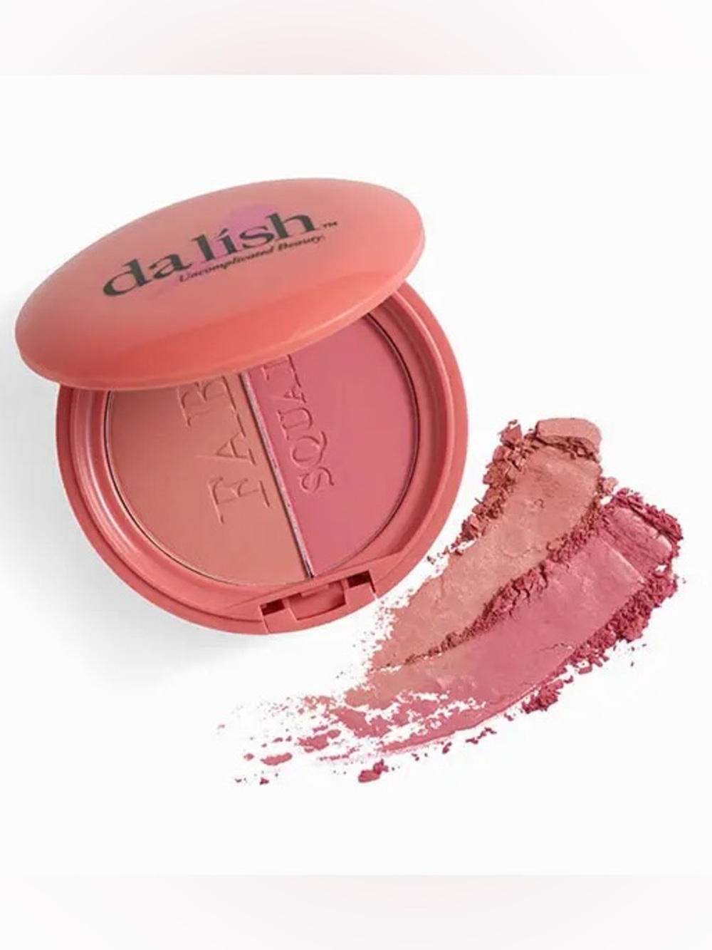 DA LISH COSMETICS | Powder Blush Duo in Peachy Keen